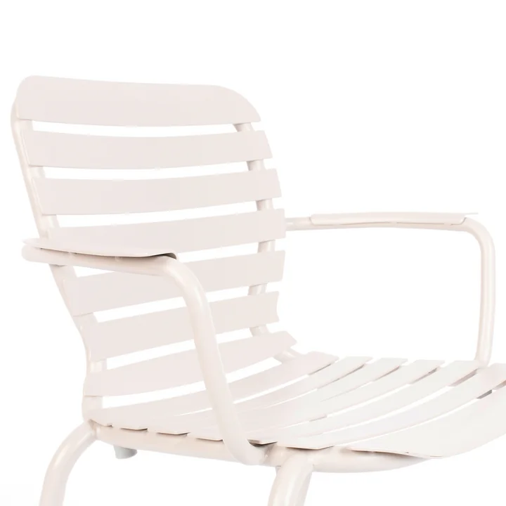 Zuiver - Vondel Garden chair with armrests, clay