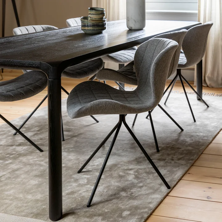 Zuiver - Storm Dining table, black