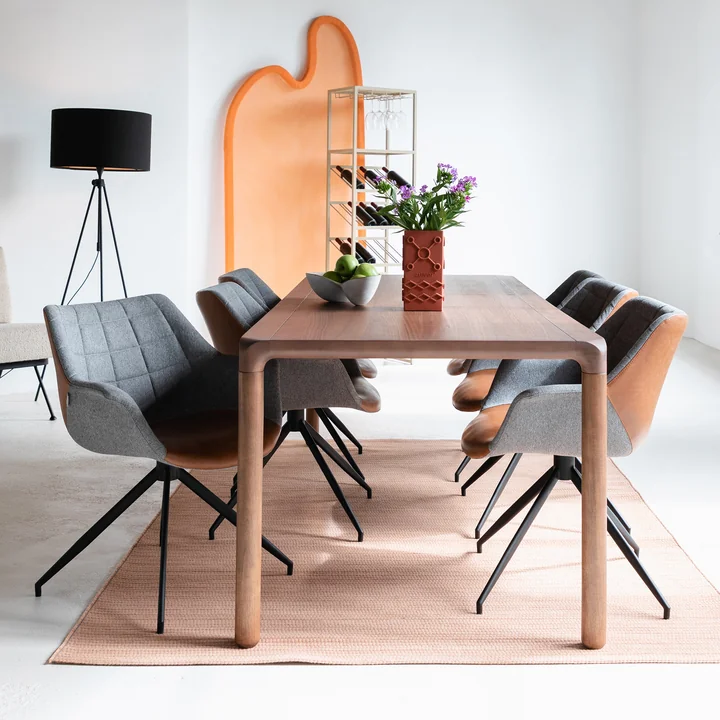 Zuiver - Storm Dining table, walnut