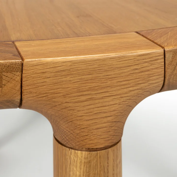 Zuiver - Storm Dining table, round, oak