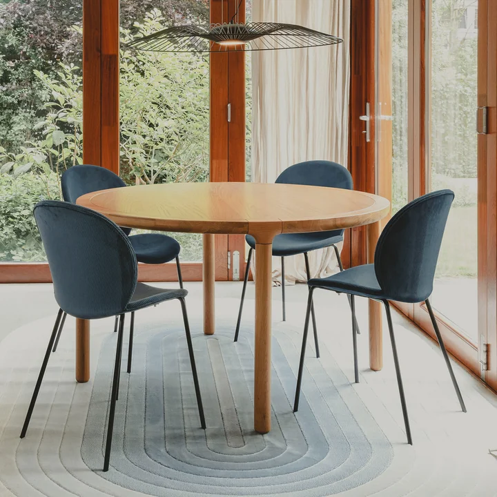 Zuiver - Storm Dining table, round, oak