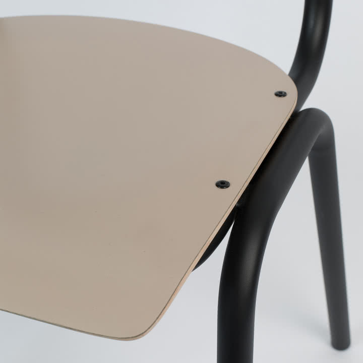 Zuiver - Back to School Chair, beige matt