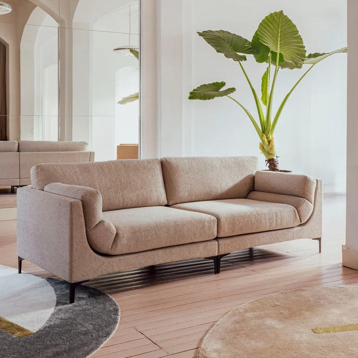 Zuiver - Balcony Sofa, 3-seater, beige