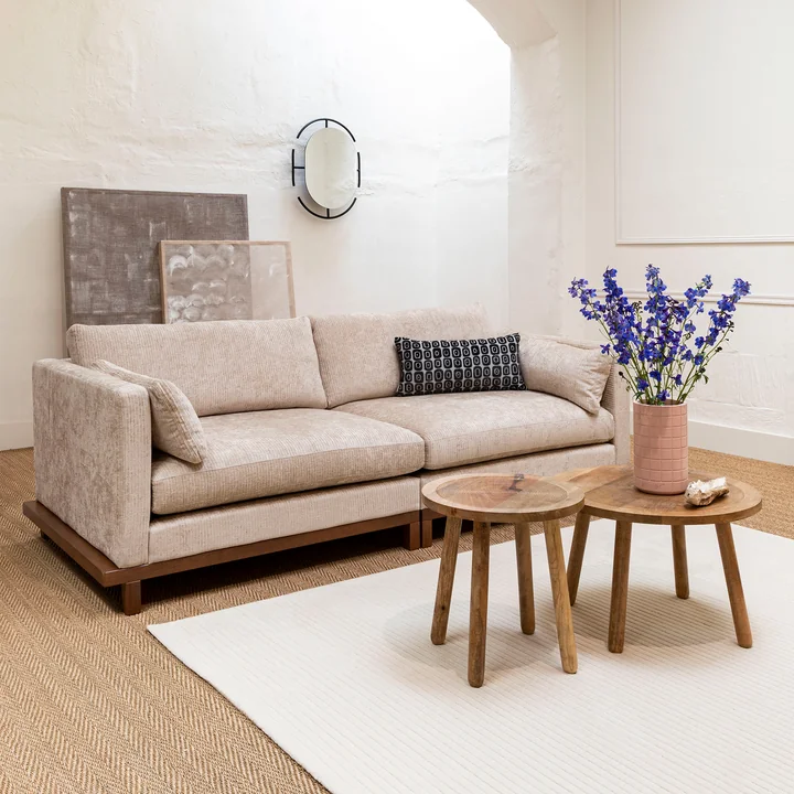 Zuiver - Blossom Sofa, 3-seater, sand