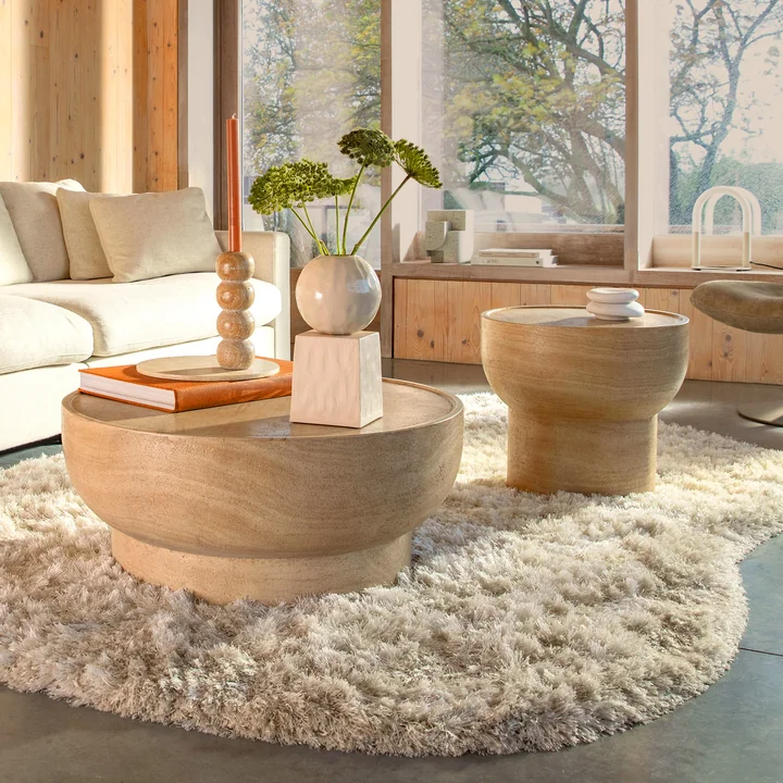 Zuiver - Noble Coffee table and side table, beige