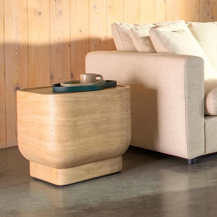 Zuiver - Noble Square side table, beige