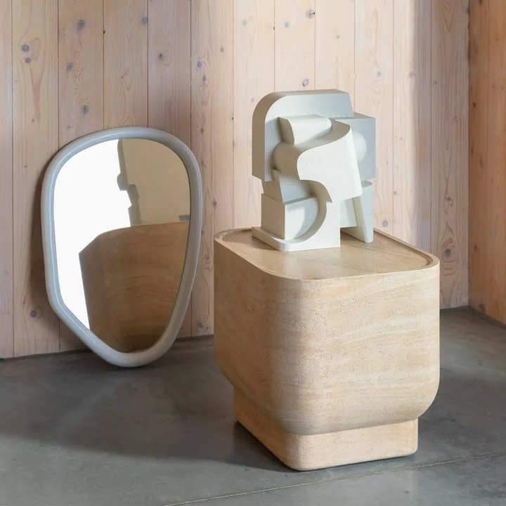 Zuiver - Noble Square side table, beige