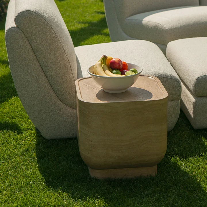 Zuiver - Noble Square side table, beige