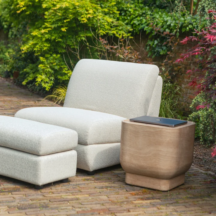 Zuiver - Noble Square side table, beige