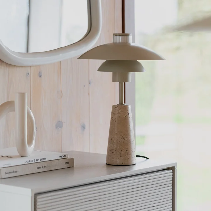 Zuiver - Cole LED table lamp, beige