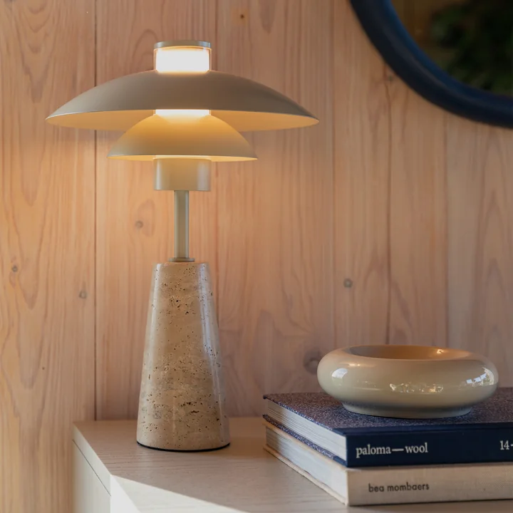 Zuiver - Cole LED table lamp, beige