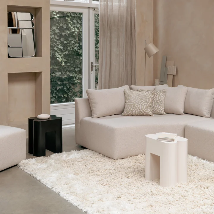 Zuiver - Curly Rug, 200 x 290 cm, beige