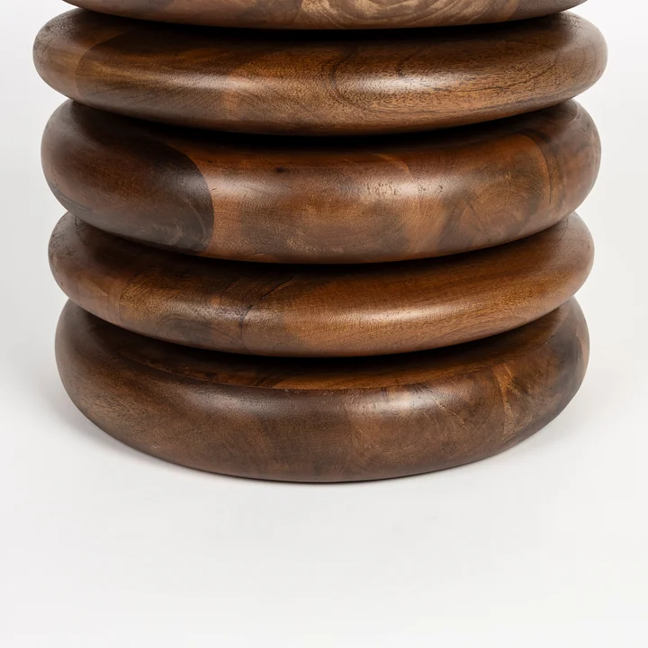 Zuiver - Disc Stool / side table, brown