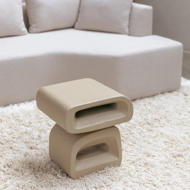 Zuiver - Eddy Side table, beige