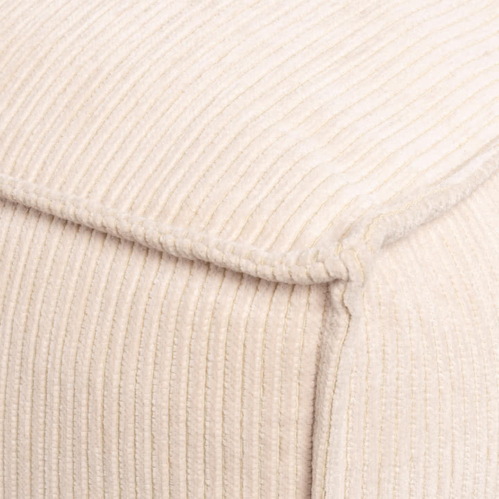 Zuiver - Fat Freddy Rib Corner sofa, natural
