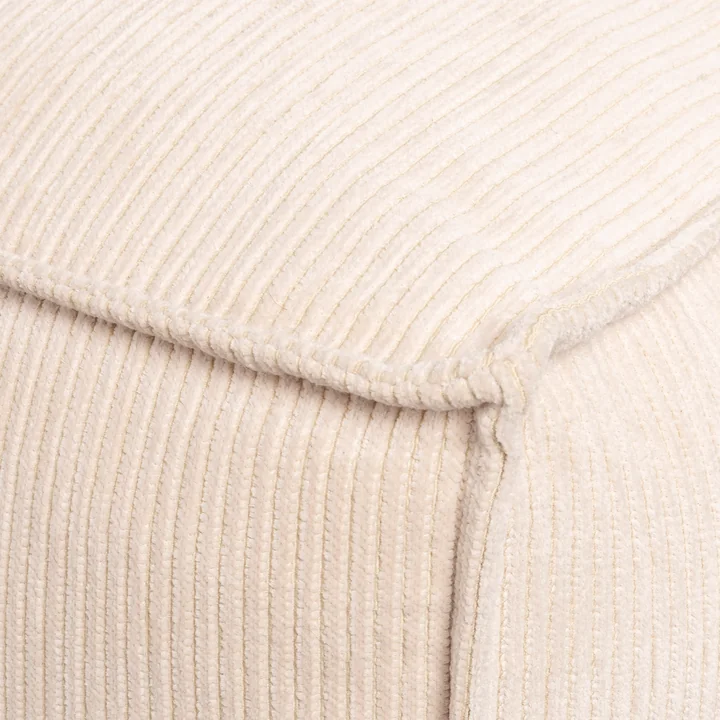 Zuiver - Fat Freddy Rib Corner sofa, natural