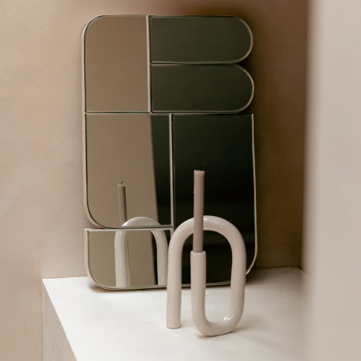 Zuiver - Glamour Mirror, beige