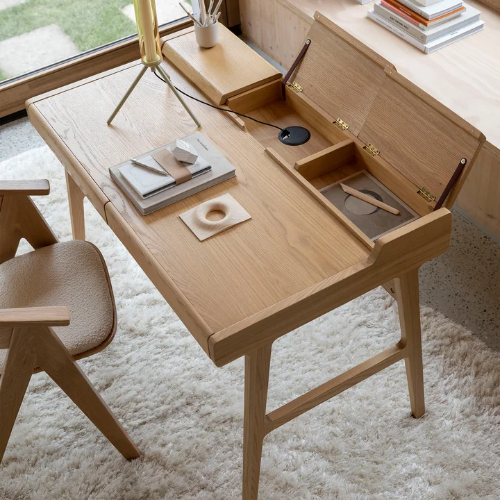 Zuiver - Kaat Desk, oak