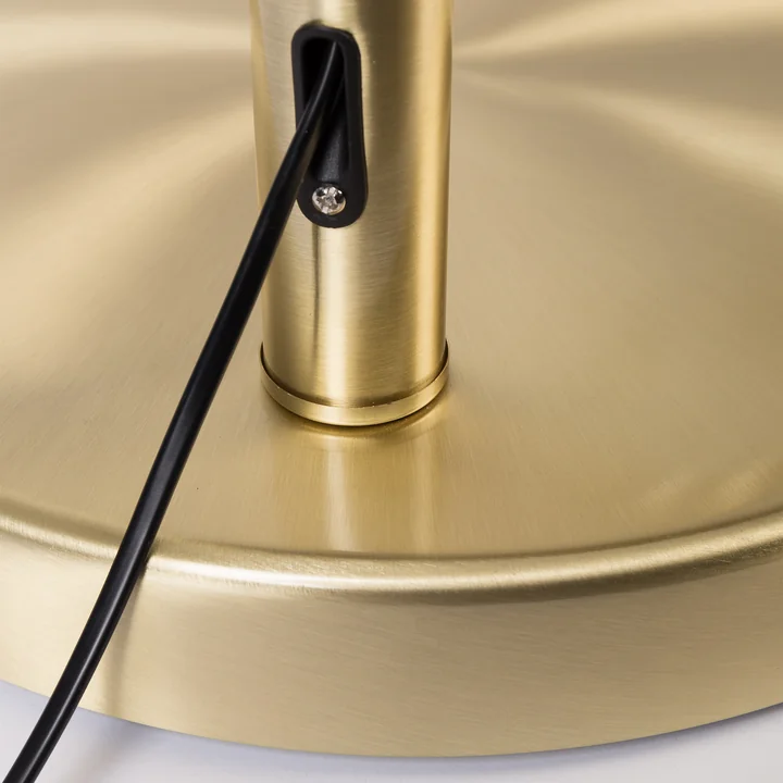 Zuiver - Metal Bow Floor lamp, brass