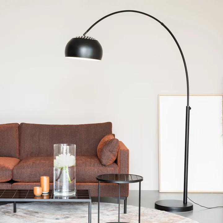 Zuiver - Metal Bow Floor lamp, black