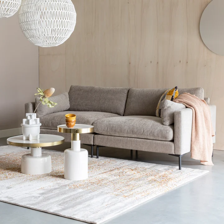 Zuiver - Summer 3-seater sofa, latte