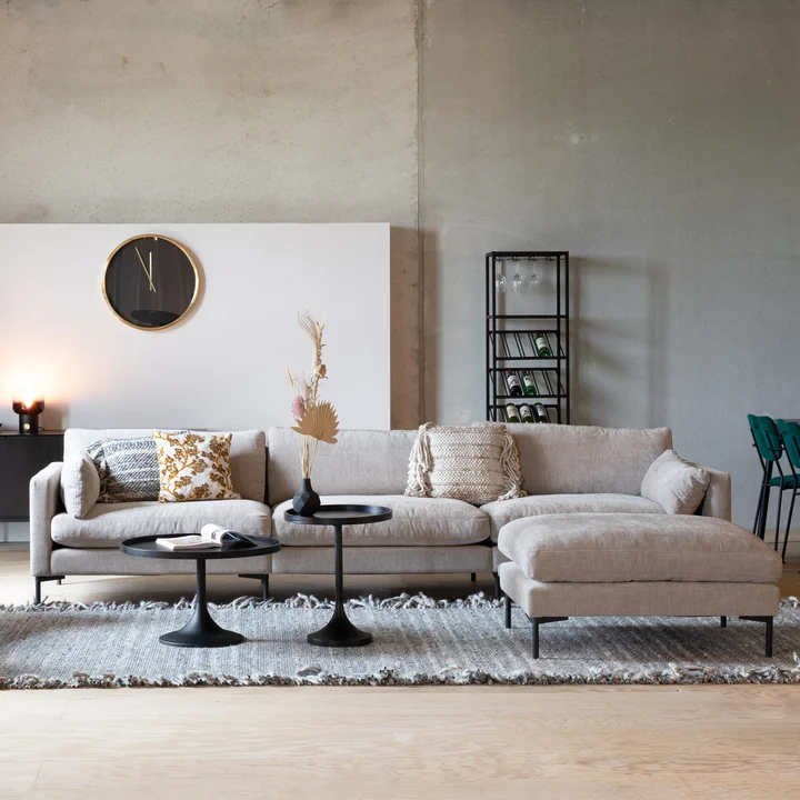 Zuiver - Summer 4.5-seater sofa, latte