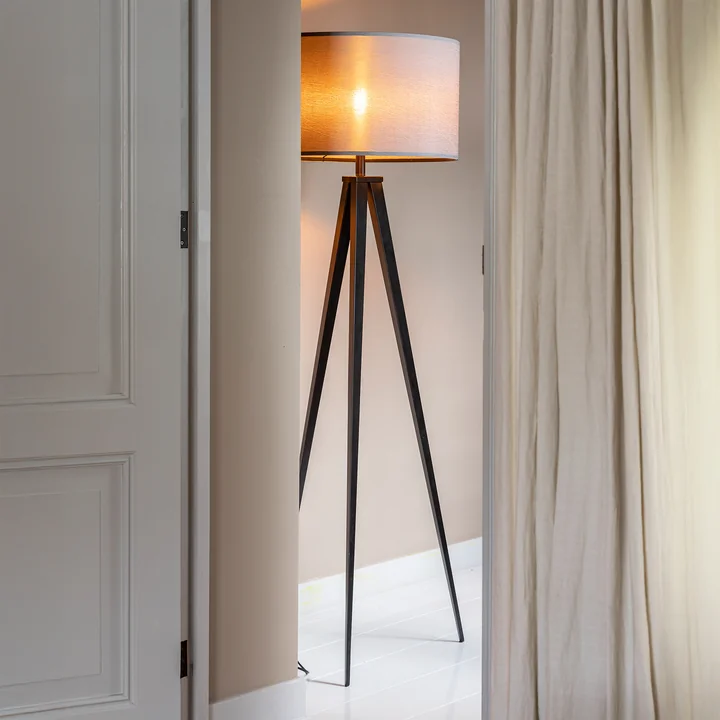 Zuiver - Tripod Floor lamp, black / gray