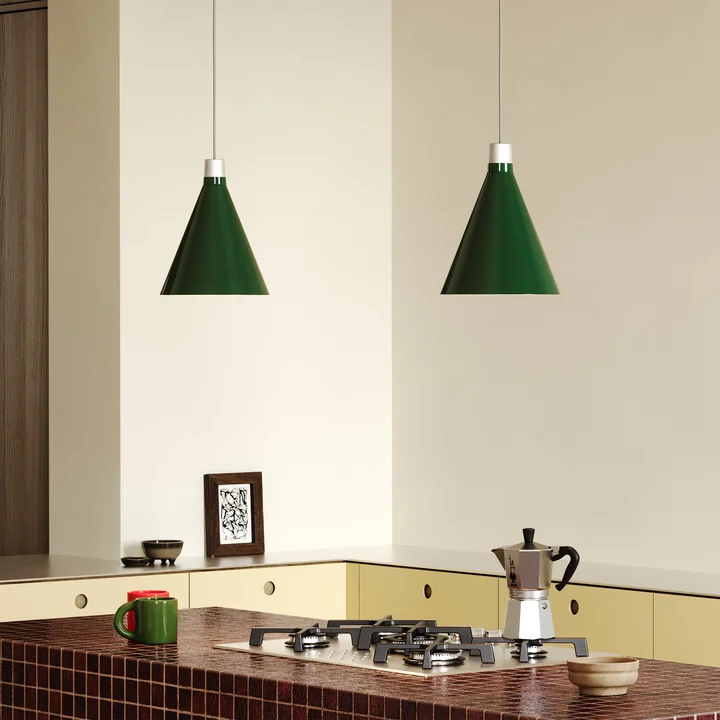 Tala - Bower pendant light C220, dark green