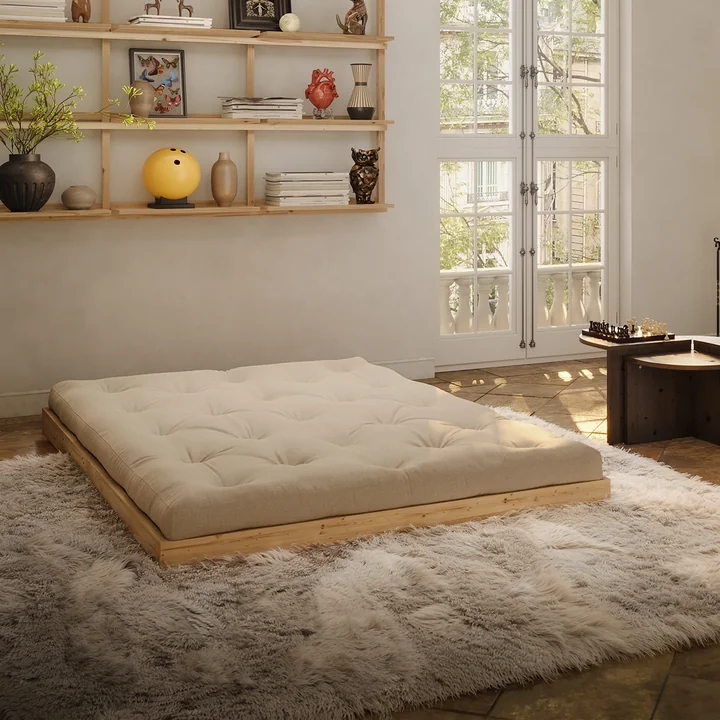 Karup Design - Flip Raw day bed, 140 x 200 cm, natural pine / beige (747)