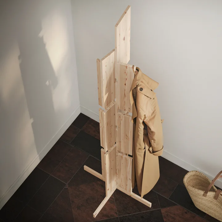 Karup Design - Keeper coat stand, h 186 cm, natural pine