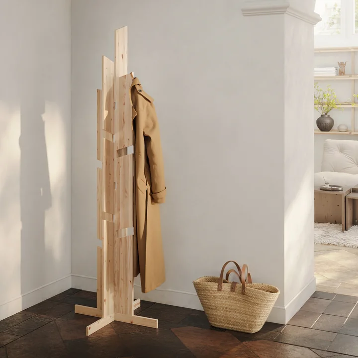 Karup Design - Keeper coat stand, h 186 cm, natural pine