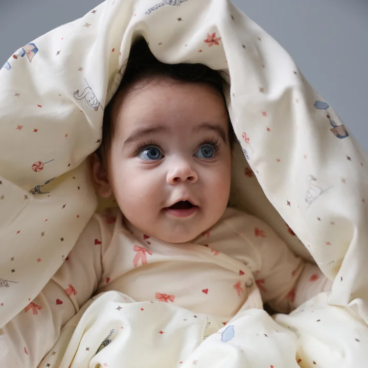 Cam Cam Copenhagen - Baby bed linen, 70 x 100 cm, carousel