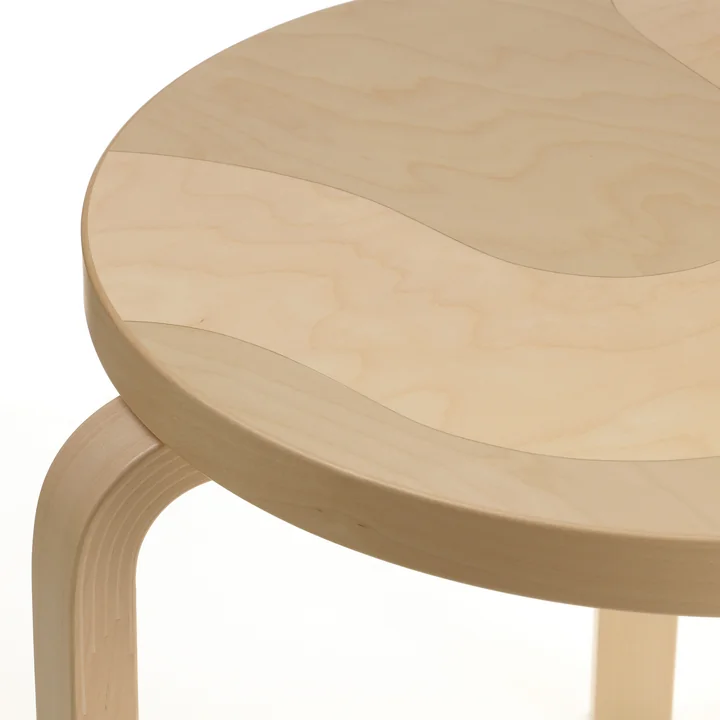 Artek - 90D Side table, seireeni, natural birch