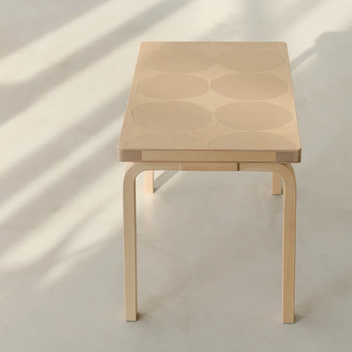 Artek - Bench 153B, kivet, natural birch