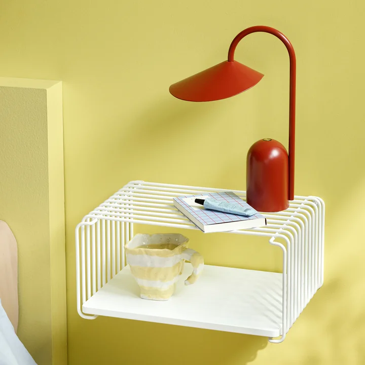 Montana - Panton Wire Half Height Shelf 25.7 cm, snow