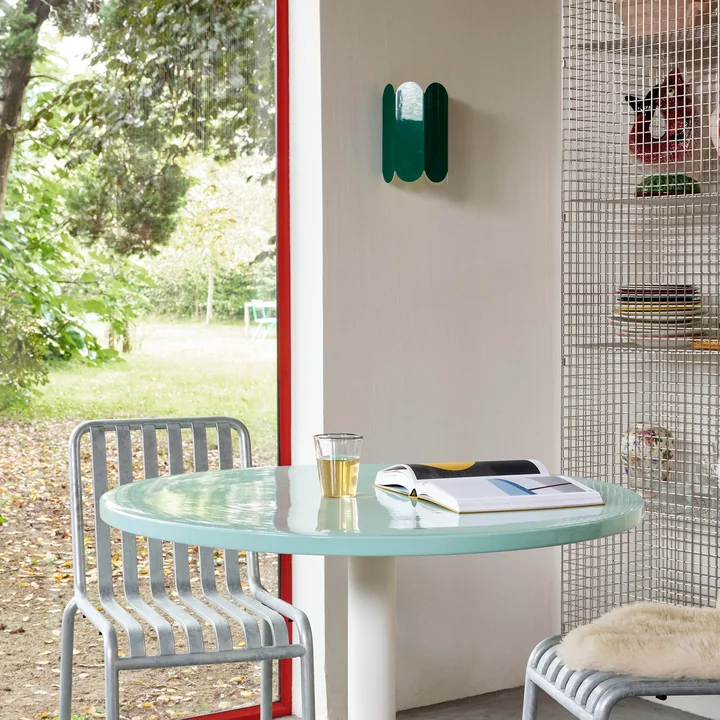 HAY - Arcs Wall light, sea green