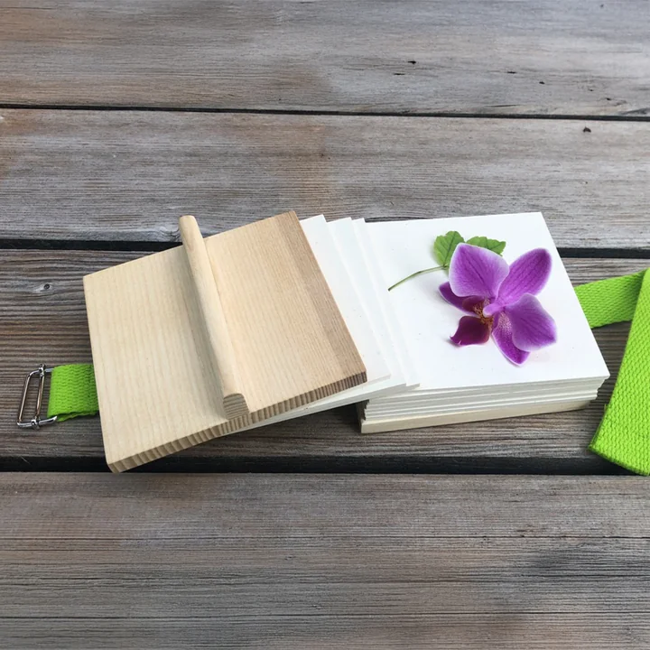 side by side - Flower press to go, nature