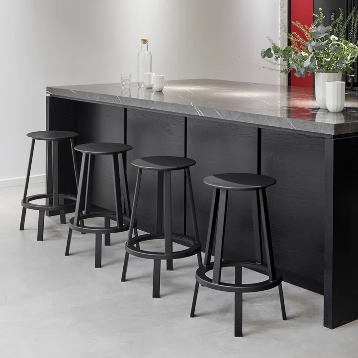 【美品】HAY REVOLVER BAR STOOL LOW ブラック HAY - Revolver Bar stool | Connox