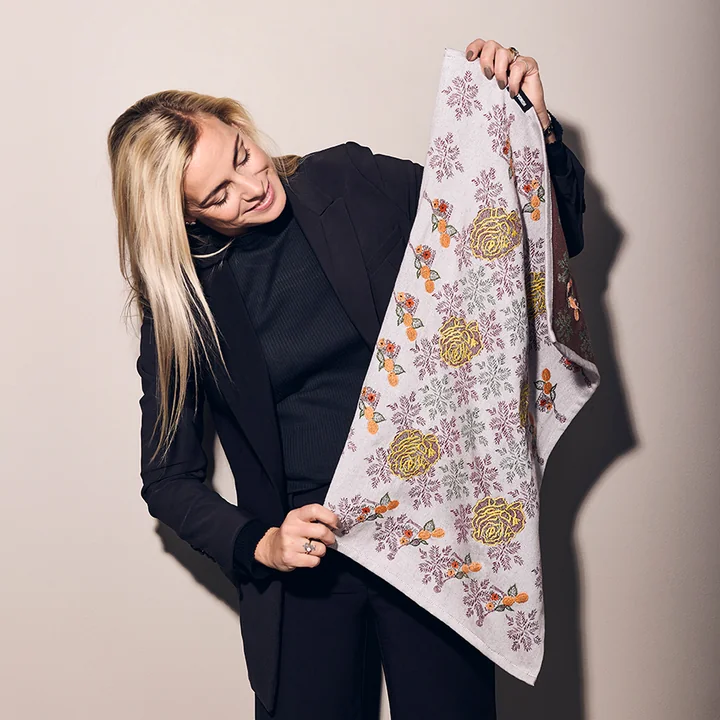 Humdakin - Organic cotton tea towel, 45 x 70 cm, magnificence