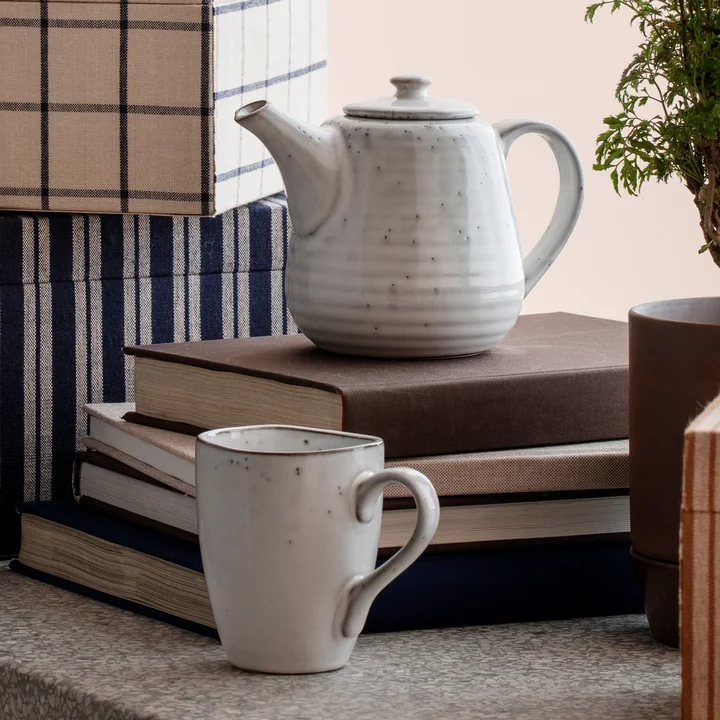 Broste Copenhagen - Nordic Sand teapot, 700 ml, sand