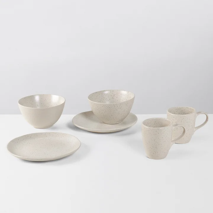 Broste Copenhagen - Nordic Vanilla Tableware set