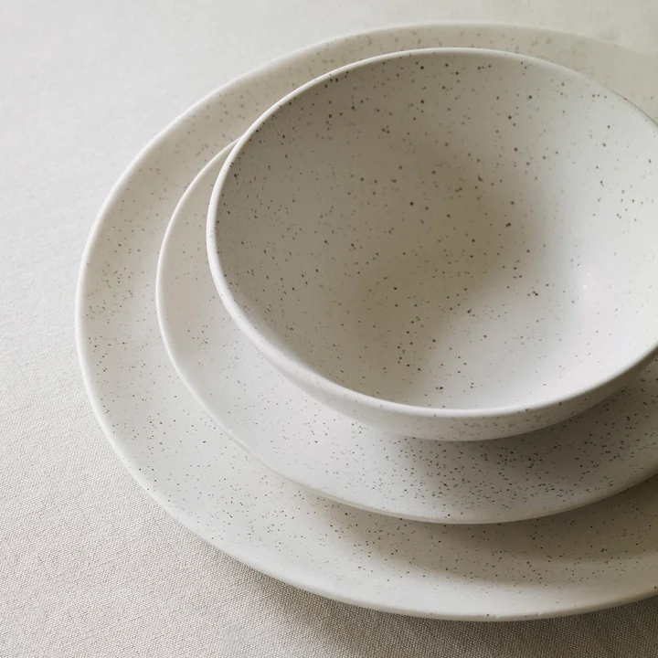 Broste Copenhagen - Nordic Vanilla Tableware set