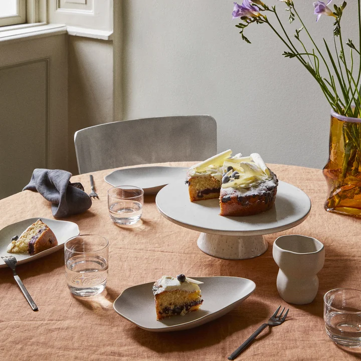 Broste Copenhagen - Nordic Vanilla cake plate