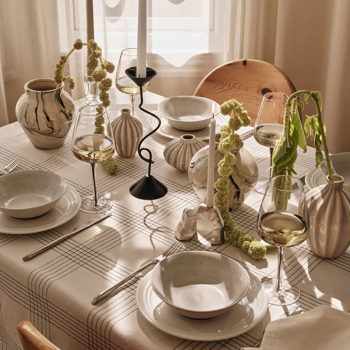 Broste Copenhagen - Smoke White wine glass