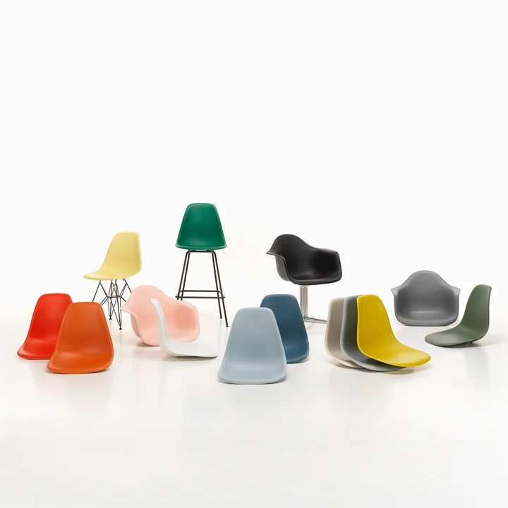 Vitra - Eames Plastic Side Chair RE, colors
