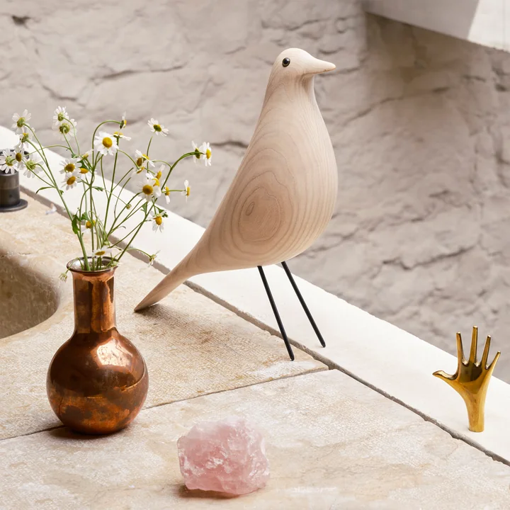 Vitra - Eames House Bird , Ash cotton white oiled