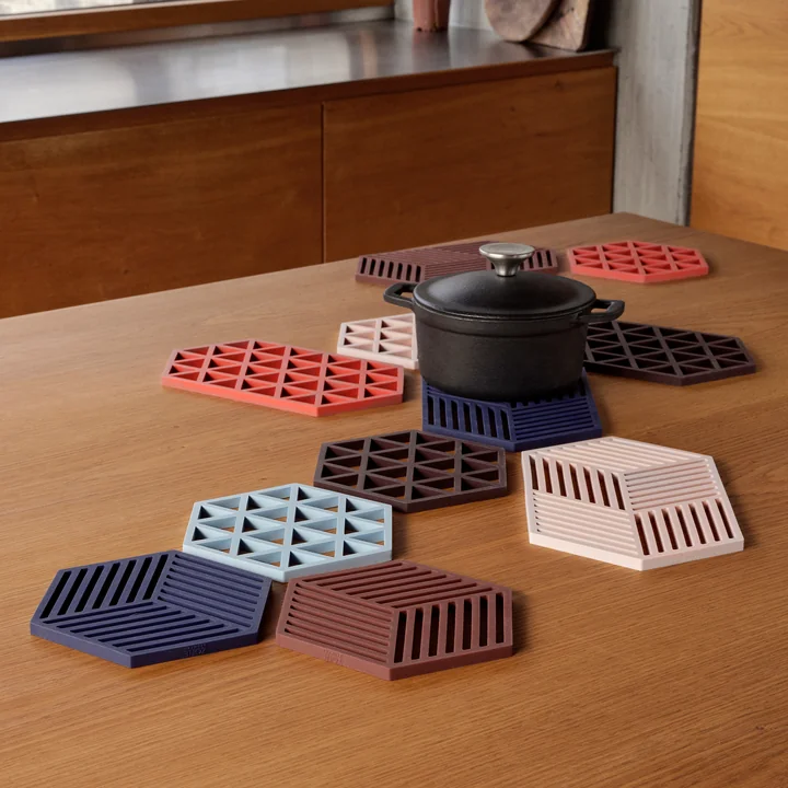 Zone Denmark - Hexagon and Triangle coasters