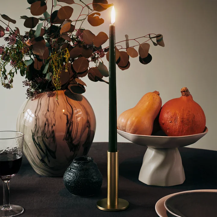 Broste Copenhagen - Maro Candlestick, brass