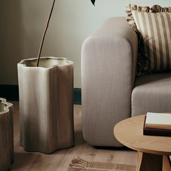 Broste Copenhagen - Sonja Planter, H 55 cm, gray