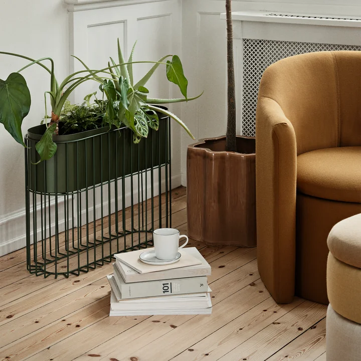 Broste Copenhagen - Sonja Planter, H 36 cm, brown